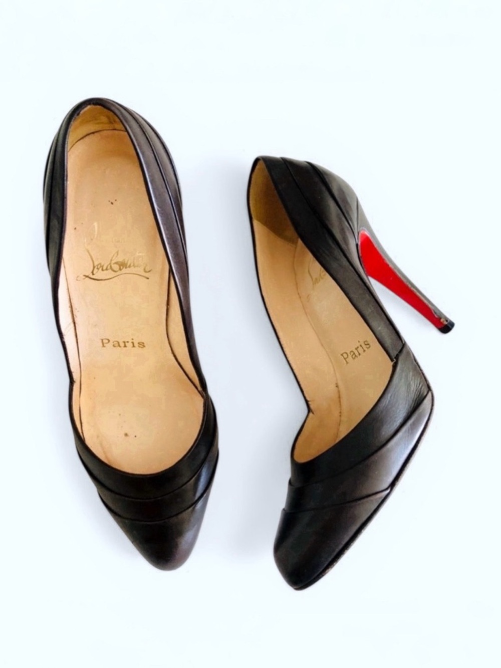 Christian Louboutin Insectika 100 Pumps, Black sz. EU 36.5
